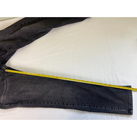 Levis 511 Jeans Men 29x30 Black Faded Grunge Distressed Slim Flex Stretch Cotton - Picture 8 of 9